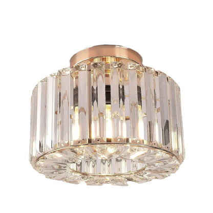 Elegant Crystal Flush Mount Ceiling Lamp