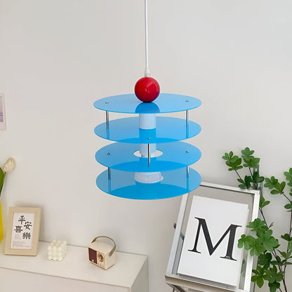Nordic Round Acrylic Arwen Pendant Light