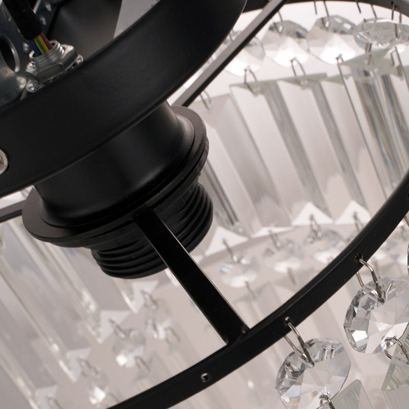 Crystal Retro Ceiling Lamp