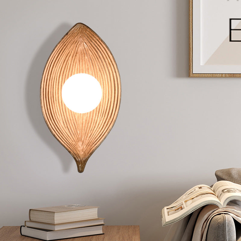 Nordic Zen Leaf Japanse Stijl Wandlamp