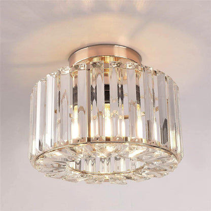 Elegant Crystal Flush Mount Ceiling Lamp