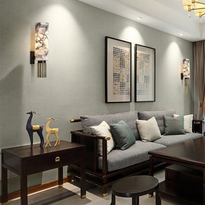 The Polished Marble Minimalist Metal Wall Light