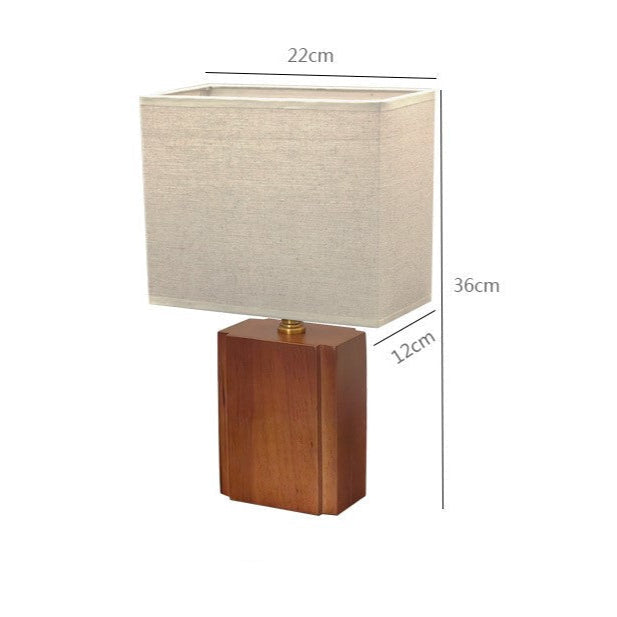 Boho Bamboo Japanese Style Table Lamp