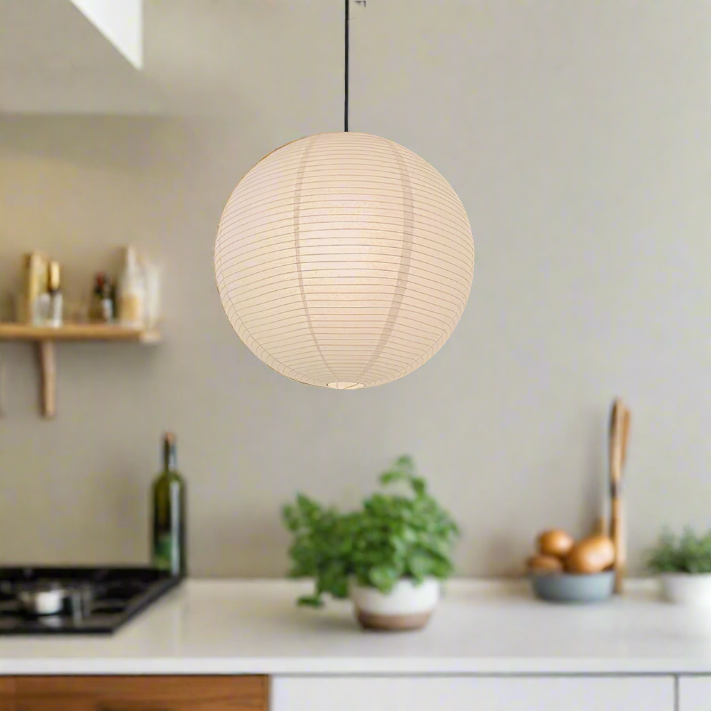 Sky Burst Japandi Paper Minimalist Ceiling Light