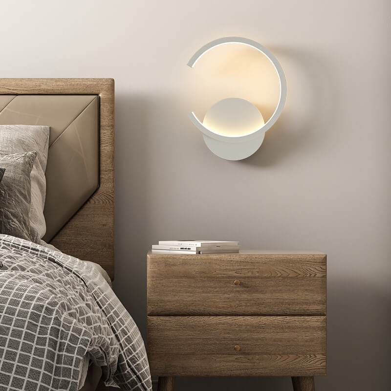 LED Moderne - Design Circulaire Minimaliste