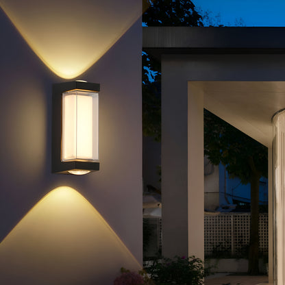 Nordic Up Down Acrylic IP65 Waterproof Outdoor Wall Lamp