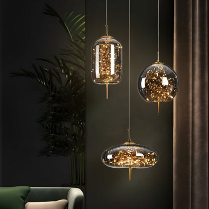 Nordic Luxury Modern Glass Hanging Lamp