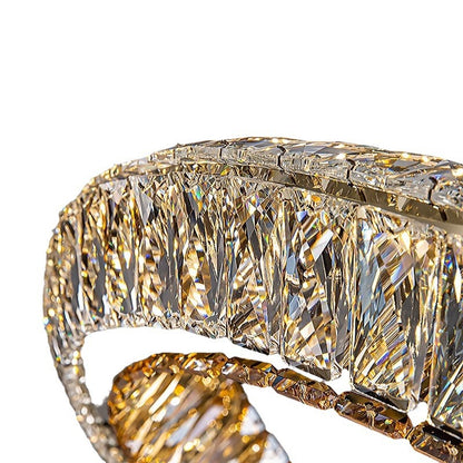 Audrey Radiant Ring Crystal Luxury Chandelier