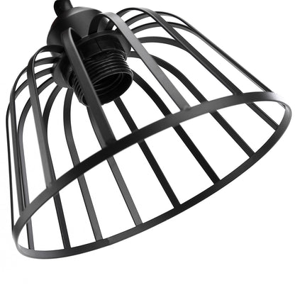 Retro Industrial Black Metal Pendant Lamp