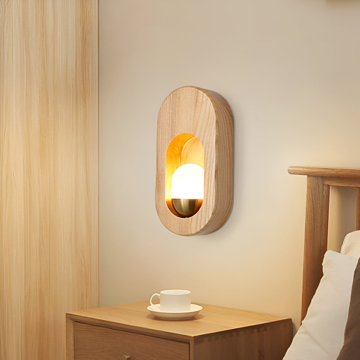 Nordic Style Egg Chaymae Wall Lamp