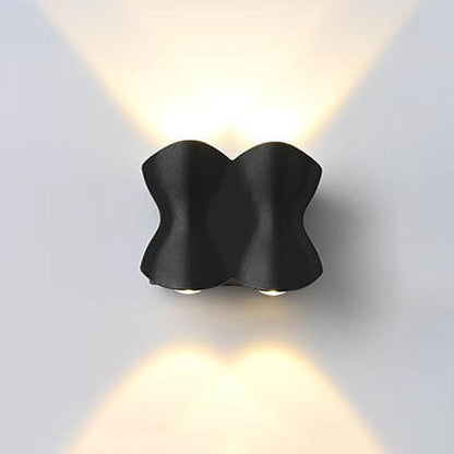 Solara - Modern waterproof LED outdoor wall lights made of aluminum