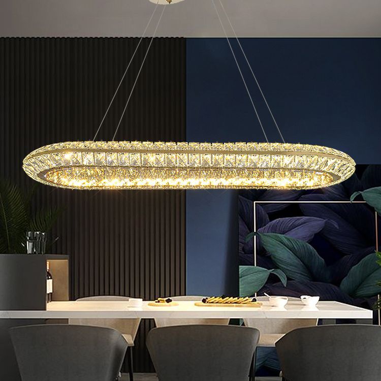 Audrey Radiant Ring Crystal Luxury Chandelier