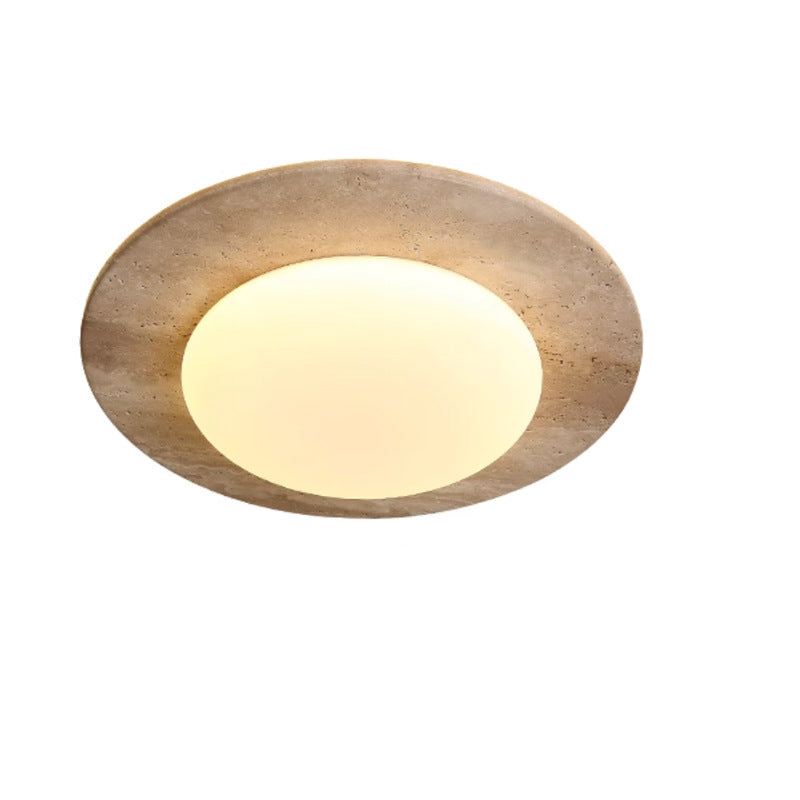 Travertine Nordic Medieval Ceiling Lamp