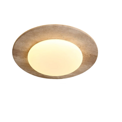 Travertine Nordic Medieval Ceiling Lamp