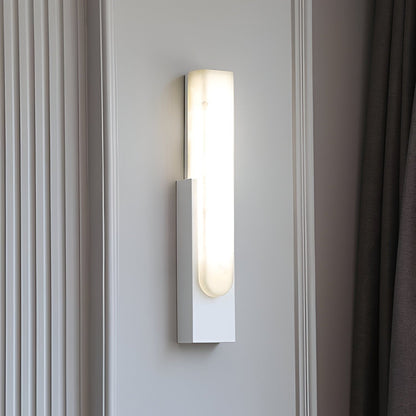 Agatha Künstlicher Alabaster LED Wandleuchte