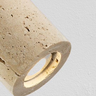 Modern Japanese Style Travertine Light