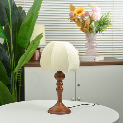 American Retro Nostalgic Antique Fabric Table Lamp