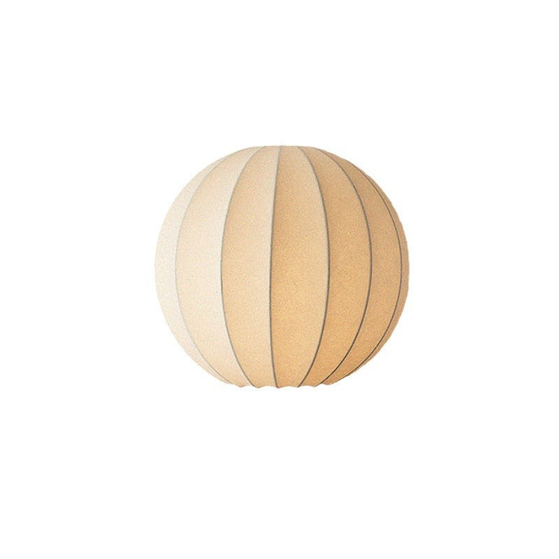 Makoto Silk Lantern Minimalist Japandi Pendant Light
