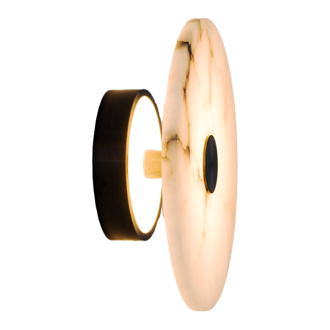 Elise Nordic Alabaster Marble Eclipse Wall Light