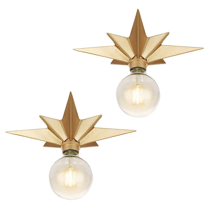 Star-Shaped Ceiling Lamp