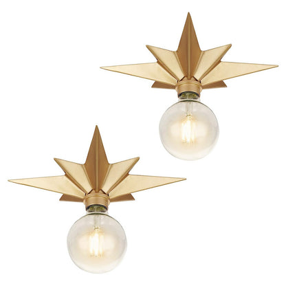 Modern Star-Shaped Ceiling Lamp