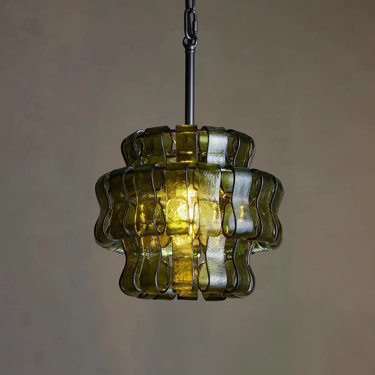 Lyra Riviera Nordic Glass Pendant Light