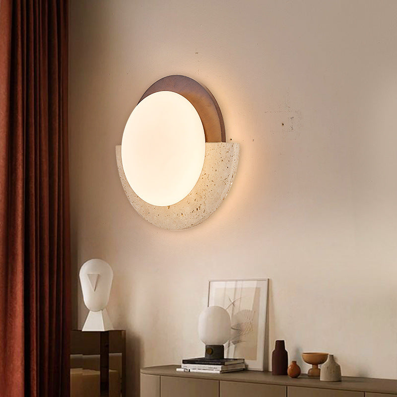 Lampe murale de style Wabi-Sabi simple et moderne