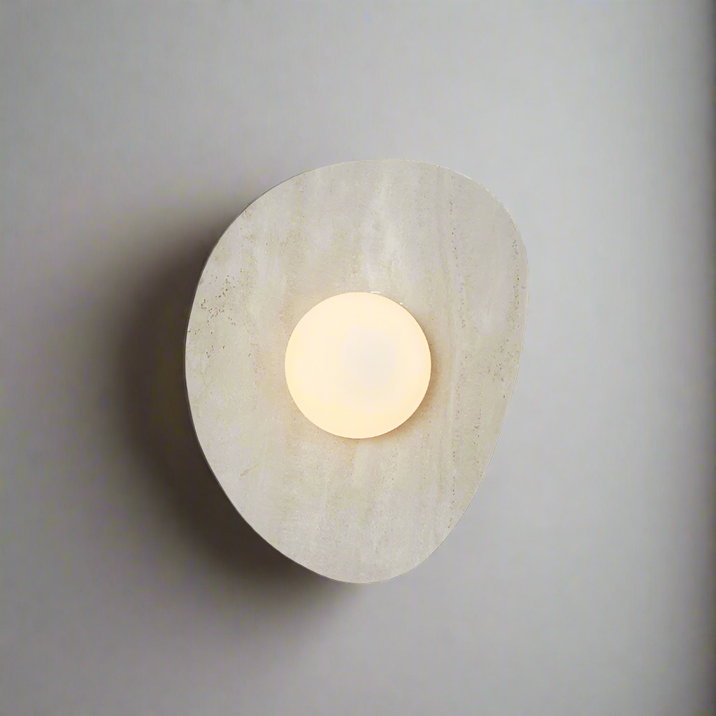 Aurora Slab Modern Nordic Marble Wall Light