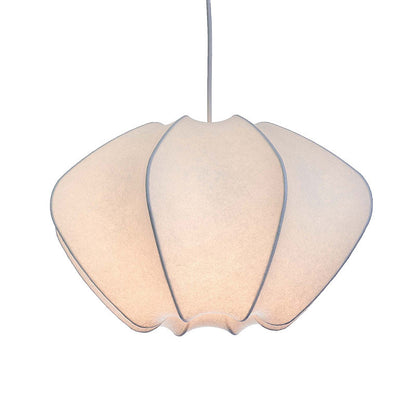 Makoto Silk Lantern Minimalist Japandi Pendant Light