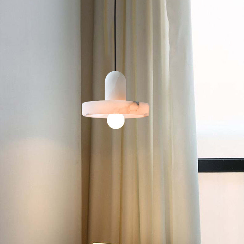 Witte Alabaster Marmeren Hanglamp