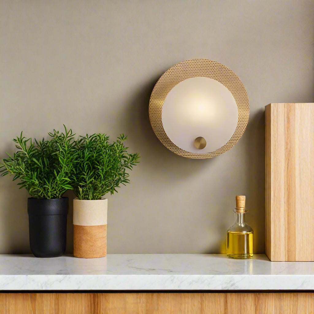 Elysian Glow Luxury Nordic Marble Wall Light