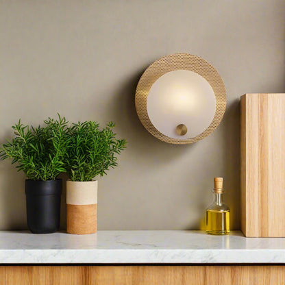 Elysian Glow Luxury Nordic Marble Wall Light