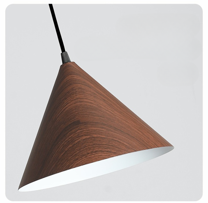 Nordic Wood Art Pendant Lamp