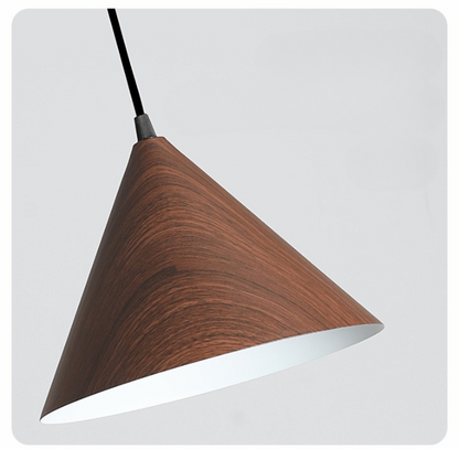 Nordic Wood Art Pendant Lamp