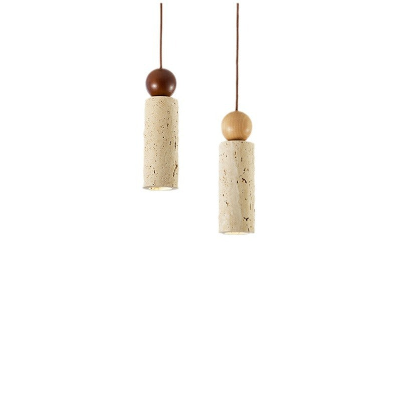 Modern Japanese Style Travertine Light