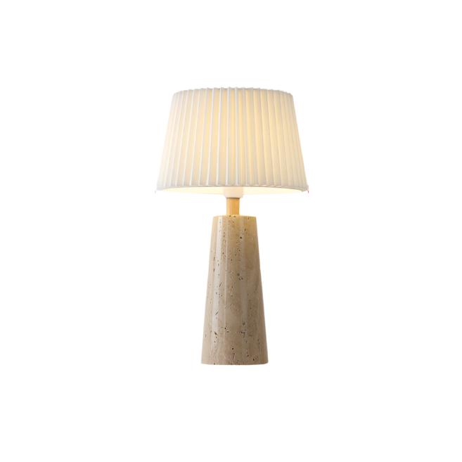 Travertine Retro Japanese Style Table Lamp