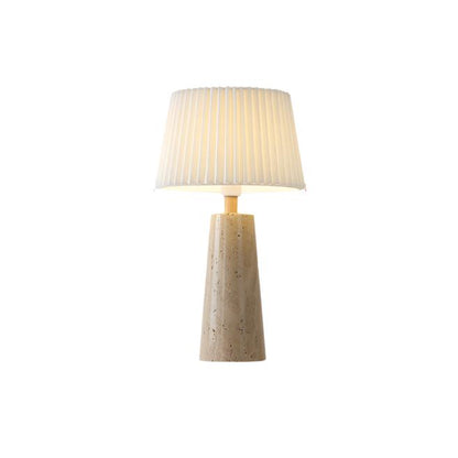 Travertine Retro Japanese Style Table Lamp