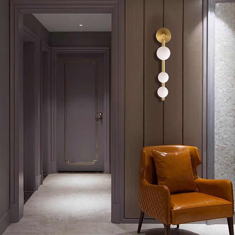 Elora Sculptural Glass Minimalist Wall Light