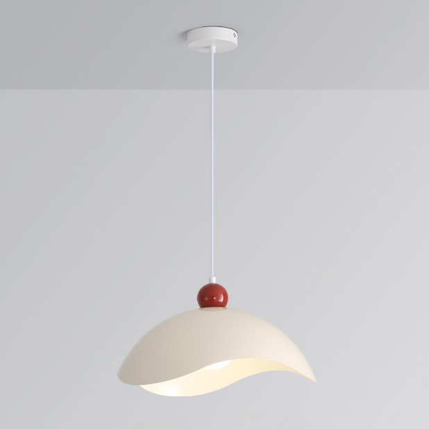 Lampe à pendentif en coquille de designer minimaliste