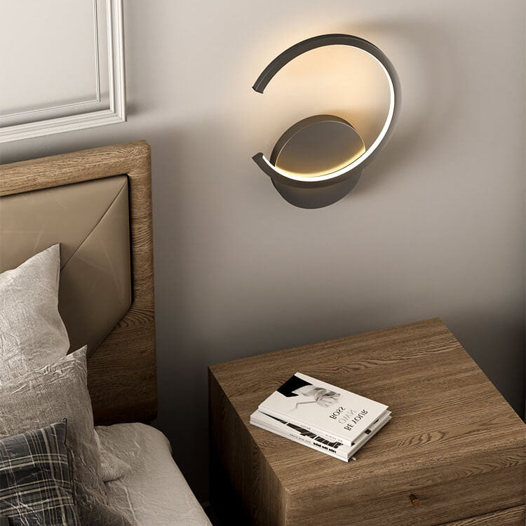 LED Moderne - Design Circulaire Minimaliste