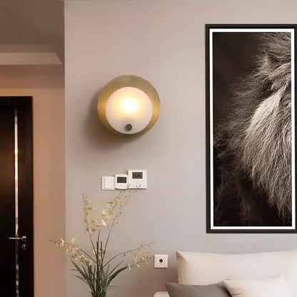 Elysian Glow Luxury Nordic Marble Wall Light