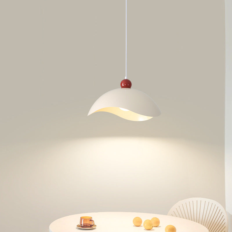 Lampe à pendentif en coquille de designer minimaliste