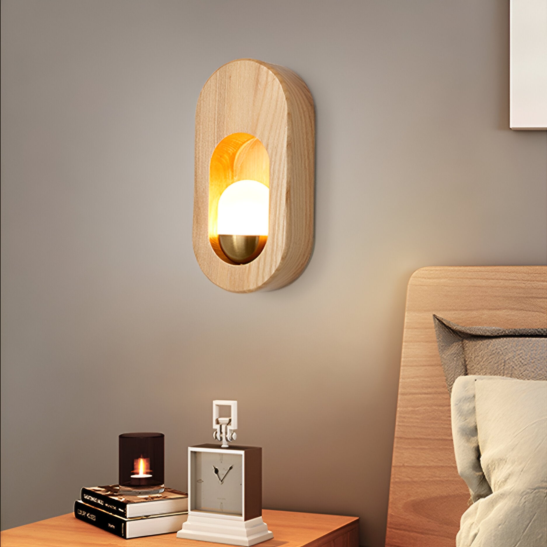 Nordic Style Egg Chaymae Wall Lamp