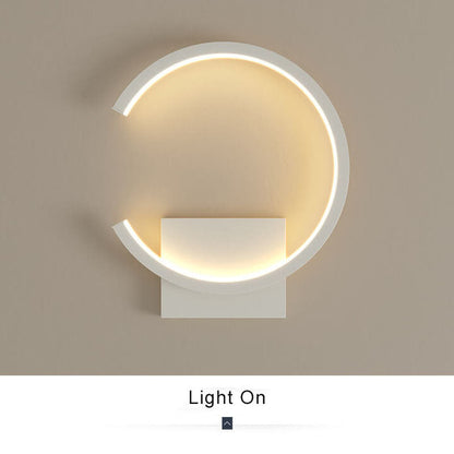 LED Moderne - Design Circulaire Minimaliste