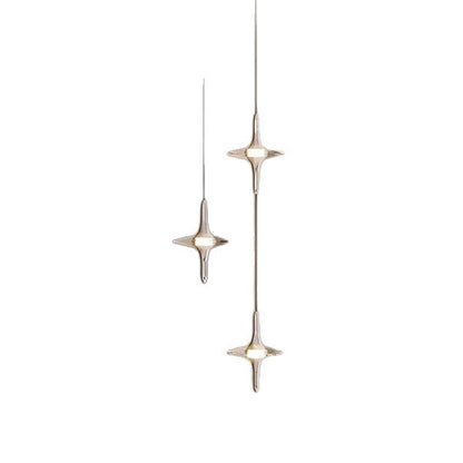 Star Rain Luxury Crystal Pendant Light
