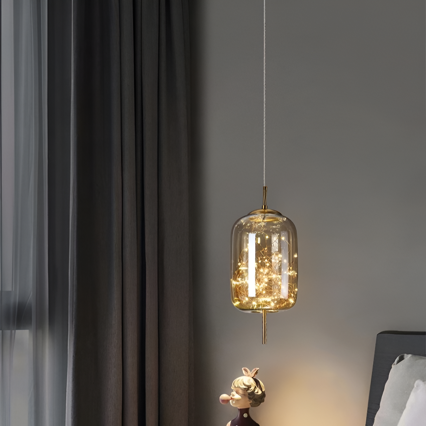 Nordic Luxury Modern Glass Hanging Lamp