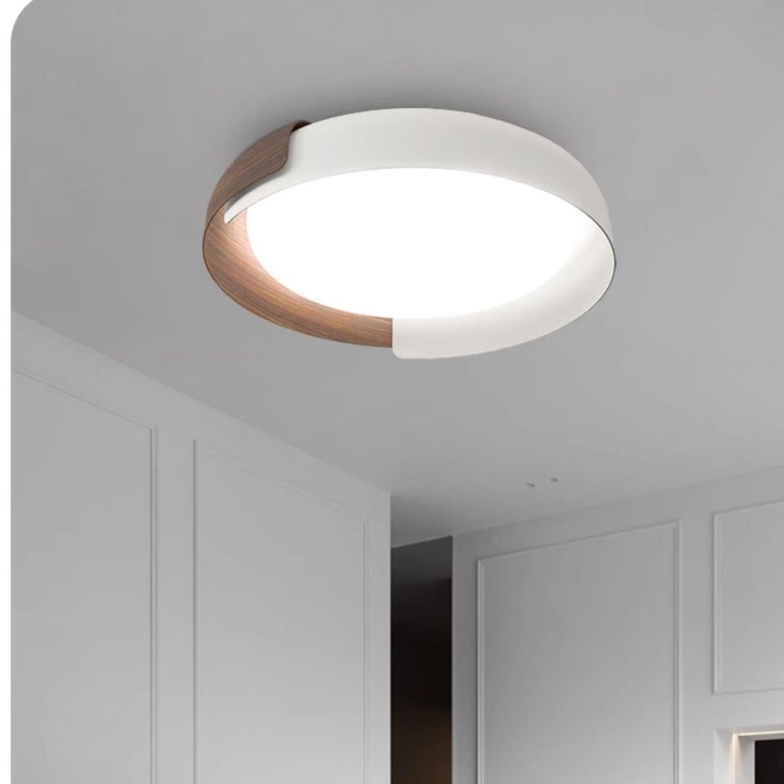 Lampe de plafond en bois Harmony