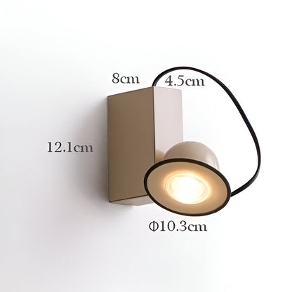 Retro Style Minibox Magnetic Wall Lamp