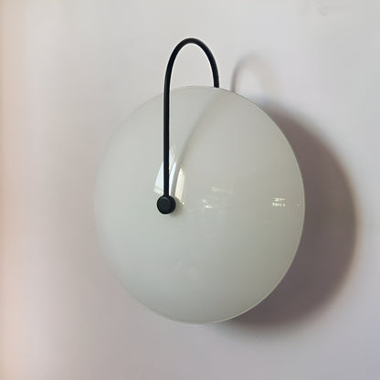 Lampada da parete rotonda in vetro nordico moderno