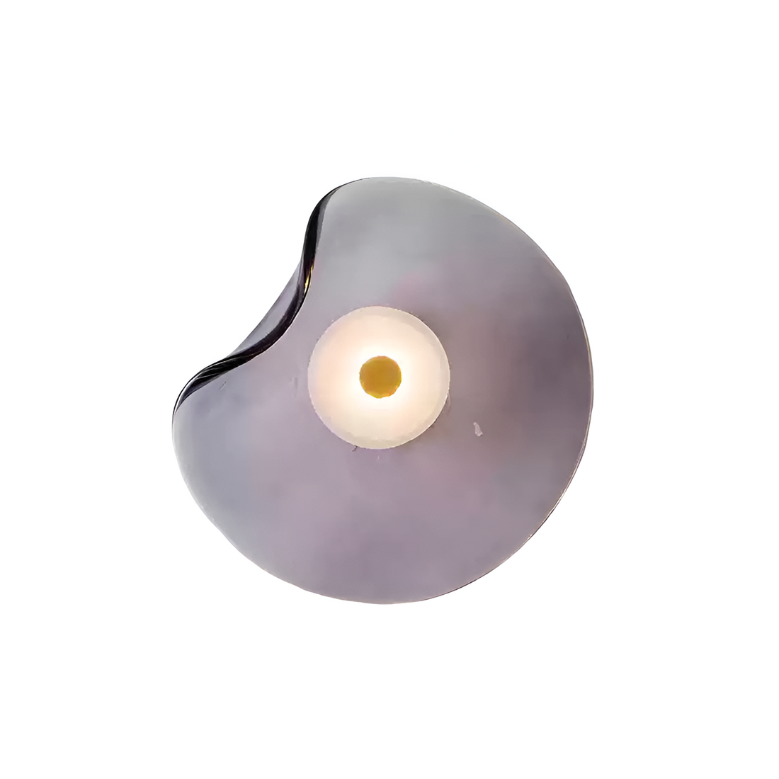 Nordische Gebogene Glas Japandi Stil Glas LED Wandleuchte
